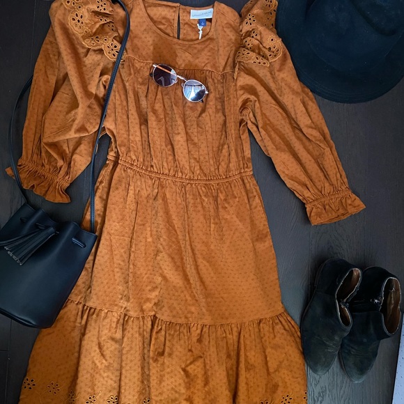Rust Prairie Dress - Picture 5 of 5